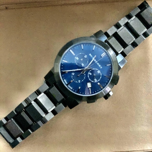 Burberry Men’s Chronograph Quartz Watch - Picture 1 of 4